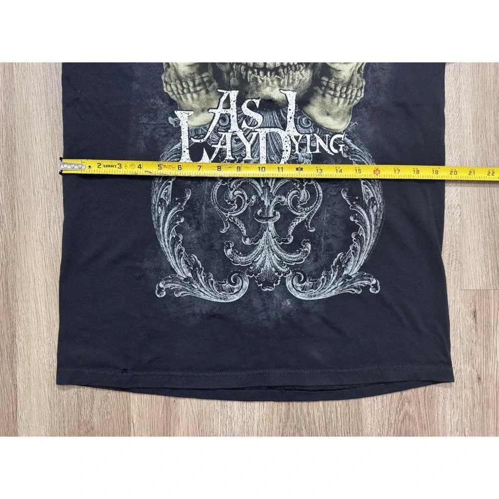 Vintage Y2K As I Lay Dying Musical Band T Shirt Size L